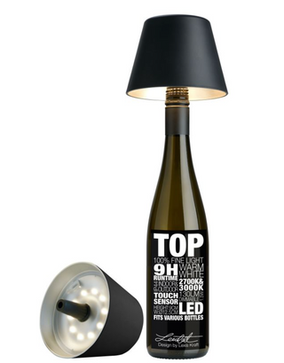 Black Sompex Bottle Top Light