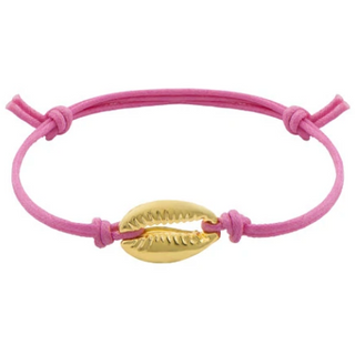 Pink Golden Shell Bracelet