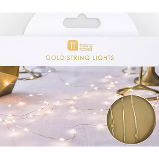 Gold String Lights