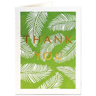 Thank you Palm - Greetings Card - Moola London 